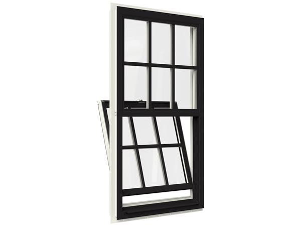 JELD-WEN® JELD-WEN® Premium™ vinyl tilt single-hung and double-hung windows blend contemporary style with modern functionality. 