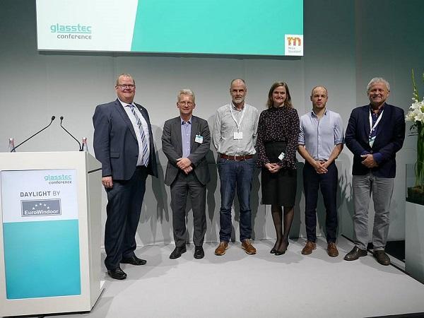 The organisers and speakers of the “Daylight by EuroWindoor” conference (from left to right): Frank Koos, Markus Broich, Prof. Peter Andres, Helle Carlsen Nielsen, Ferdinand Friedrichs and Prof. Marc Fontoynont (photo: EuroWindoor)