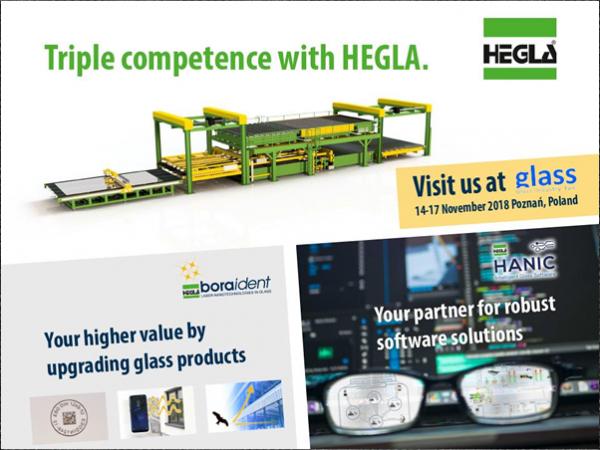 Discover bundled HEGLA know-how for your future solutions at the Glass Industry Fair in Poland