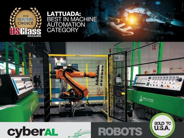 Adelio Lattuada & Lattuada North America Inc. won the 2018 USGlass Magazine Reader’s Choice Award