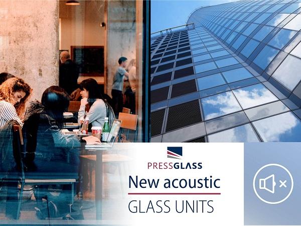 133 acoustic glass units in Press Glass portfolio