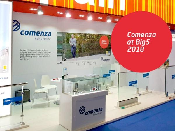 Comenza exhibits at Big5-Dubai