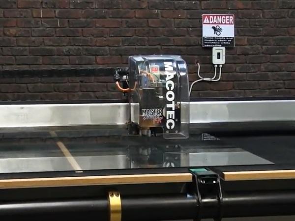 Fast, precise glass cutting: Panoramic Components' Macotec cutting table