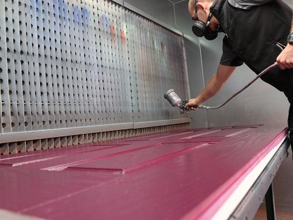 Sliders UK launches new in-house composite door spray painting facility