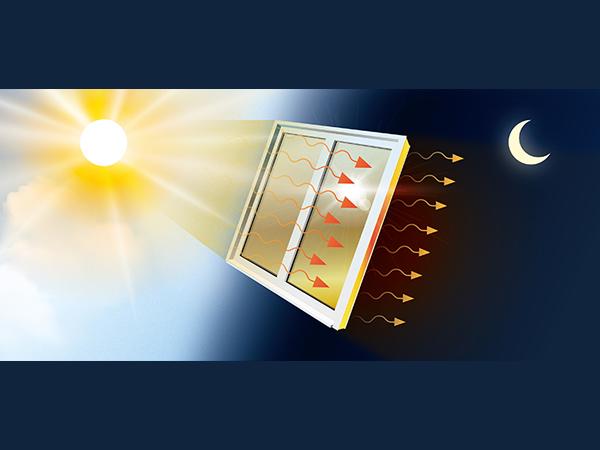 The molecule captures energy from the sun and releases it later as heat. Illustration: Yen Strandqvist / Chalmers