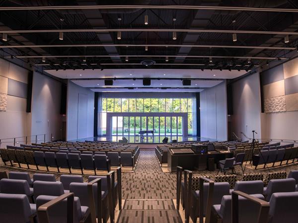 The NanaWall SL70 system helps the Fritzsche Center shine.