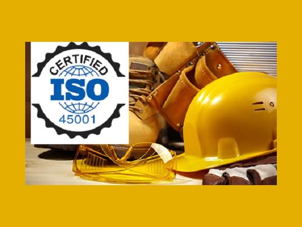 Bovone ISO 45001 certified company