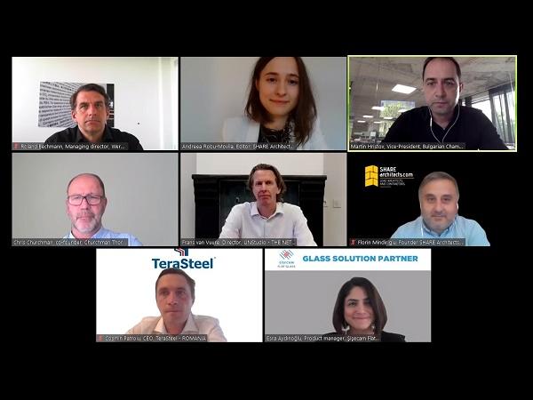 Şişecam Flat Glass came together with European architects at Share Webinars