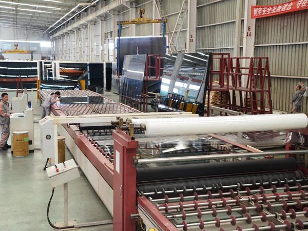 The First Fully Automatic Coating Production Line of NorthGlass Has Been Started