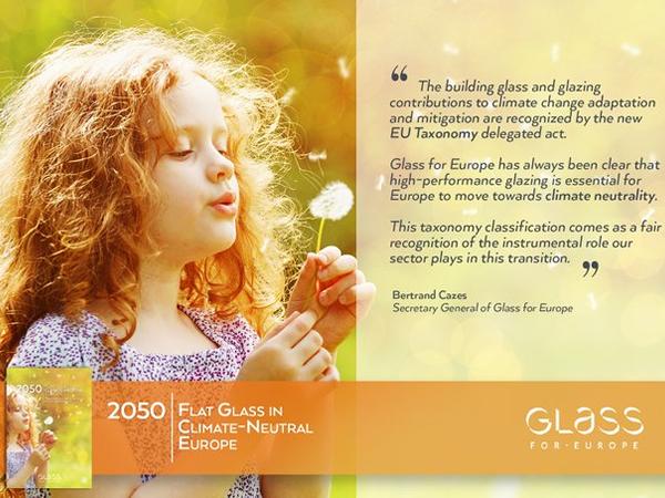 Building glass and glazing covered by the EU Taxonomy Climate Delegated Act