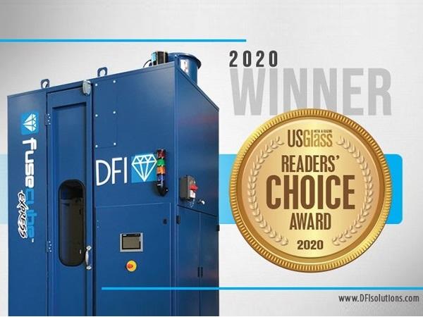 DFI’s FuseCube Express Wins US Glass Magazine 2020 Readers Choice Award