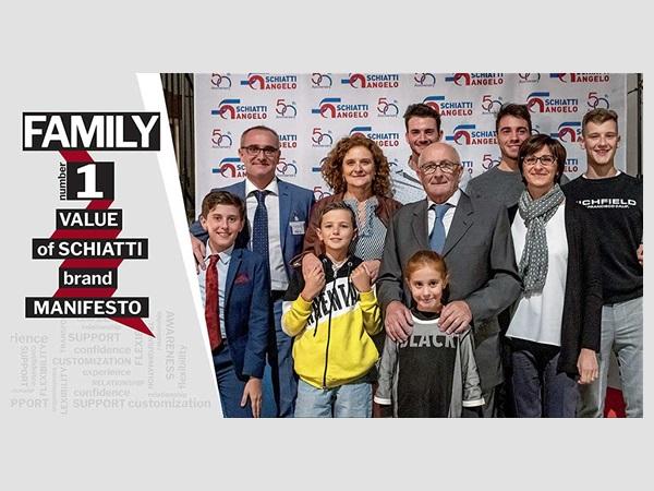 SCHIATTI ANGELO srl Brand Manifesto | Value 1: Family