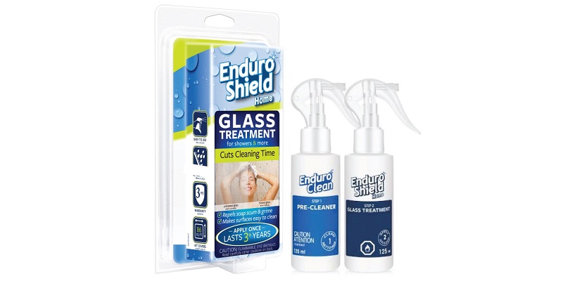 Shower Glass - Makes cleaning shower glass easy