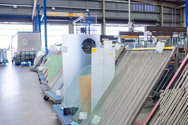 © LiSEC: different glass types processed by Metro Performance Glass