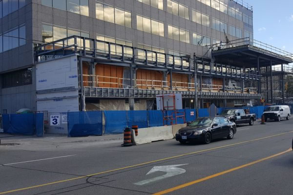 Year-round patio to uptown Toronto property