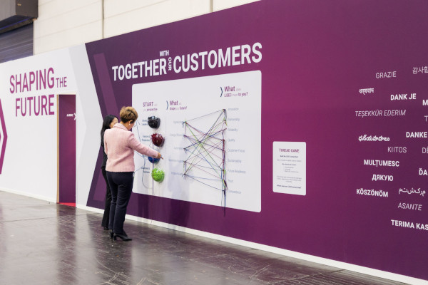 © LiSEC: interactive activities at the booth