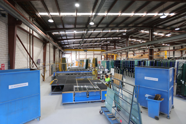AGG insulating glass manufacturing line in Sidney (Photo: AGG)