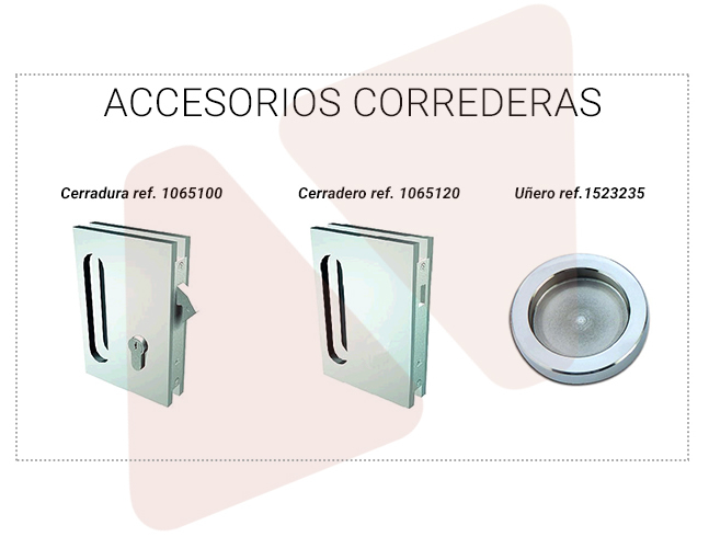 Accessories for Aramar sliding doors