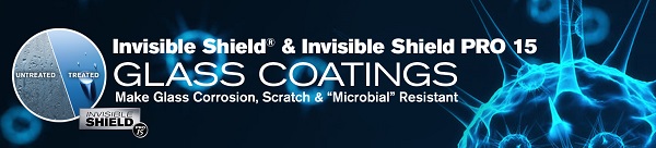 Make Glass Corrosion, Scratch & “Microbial” Resistant