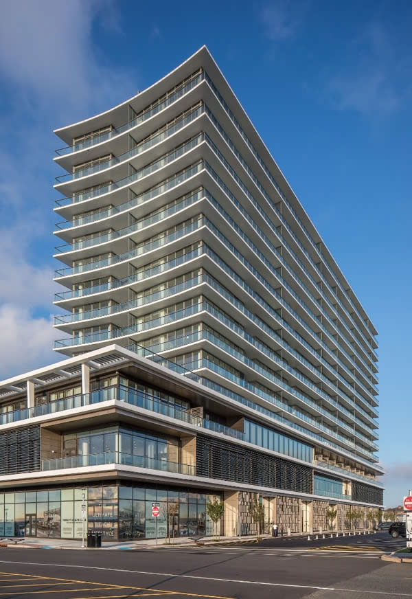 STAPHIRE Ultra-Clear glass provides pristine ocean views at Asbury Ocean Club