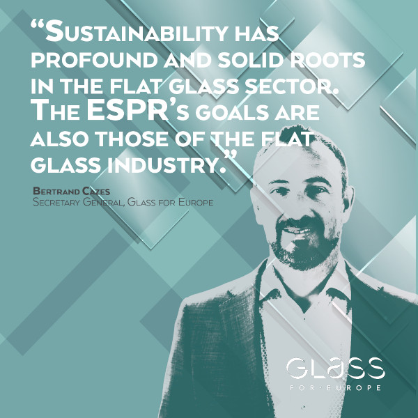 Ecodesign and sustainability in the flat glass sector | Glass for Europe
