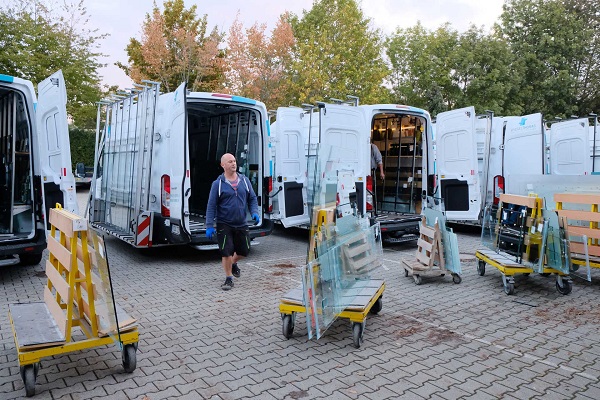 Loading of the Sprinter fleet: batch size 1 is the rule at Spiegel Thomas