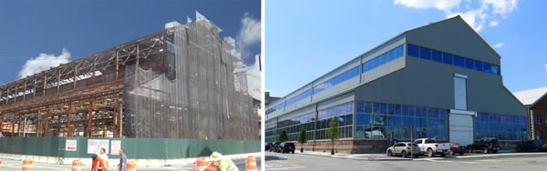 Graham Helps With Dramatic Transformation of Building 128, Brooklyn Navy Yard