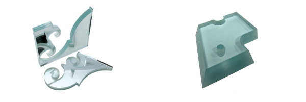 Waterjet glass cutting: more power and efficiency with the easyline + e-pump combination!