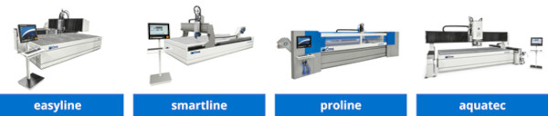 CMS waterjet cutting machines