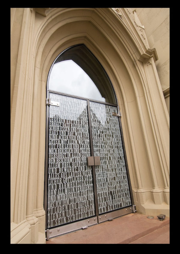OKALUX Transforms the Entrance of Walldorf’s Protestant Church