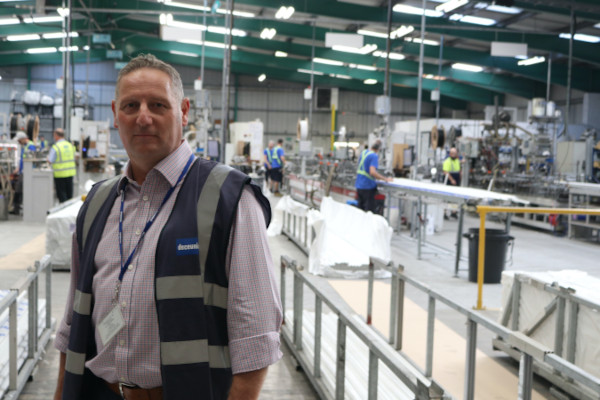 Darren Woodcock, Operations Director, Deceuninck