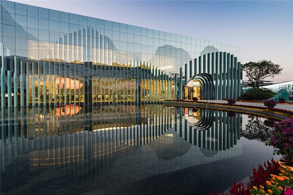 The Guilin Wanda Travel Center project of the Wanda Group, China, claimed the award in the Aesthetics category. (photo: © Wanda Group/Teng Yuan Design)