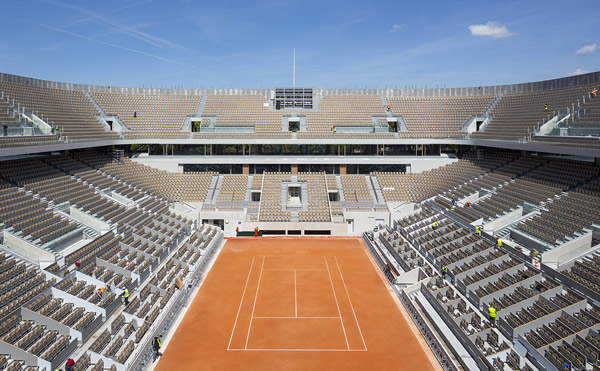 Evalam at Roland Garros