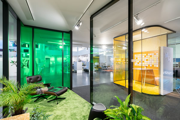 Exemplary spaces for the knowledge work of the future.