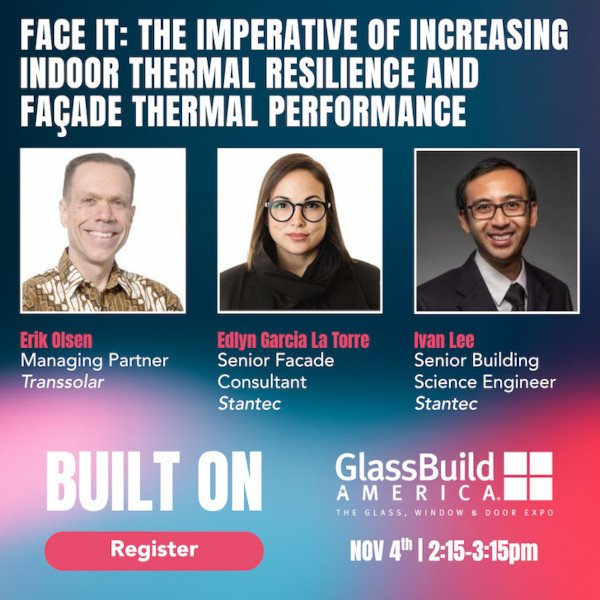 Face it: The imperative of increasing indoor thermal resilience and façade thermal performance