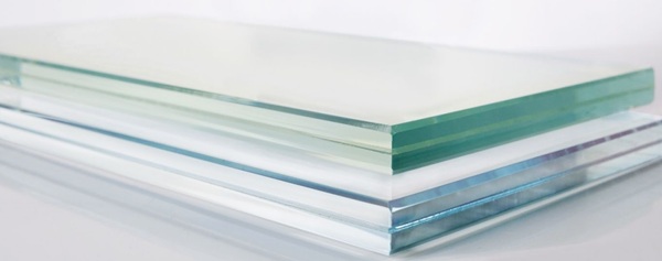 Fig. 10 Visual comparison of B231 (bottom) & “other” stiff PVB glass laminates.