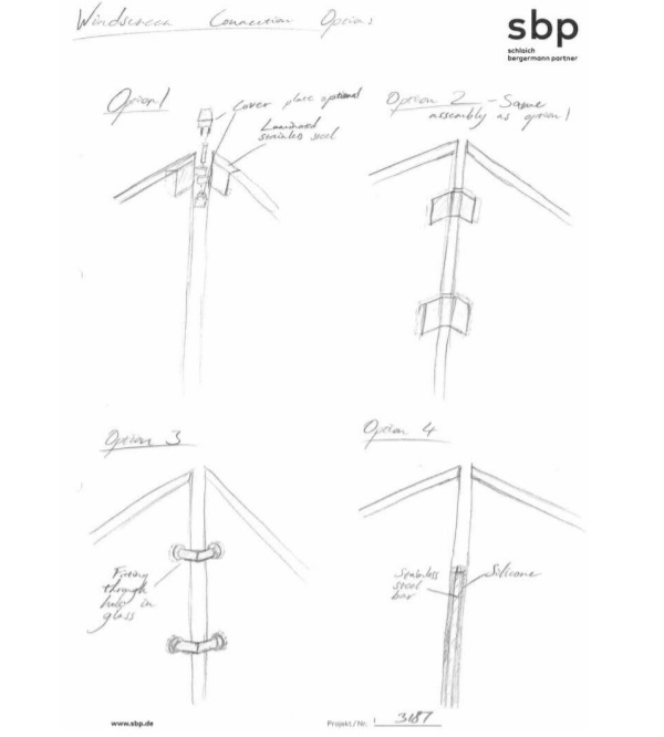 Figure 10: Windscreen Connection Options