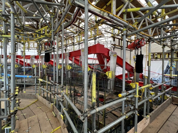 Fig. 14: Scaffolding, 3rd load path.