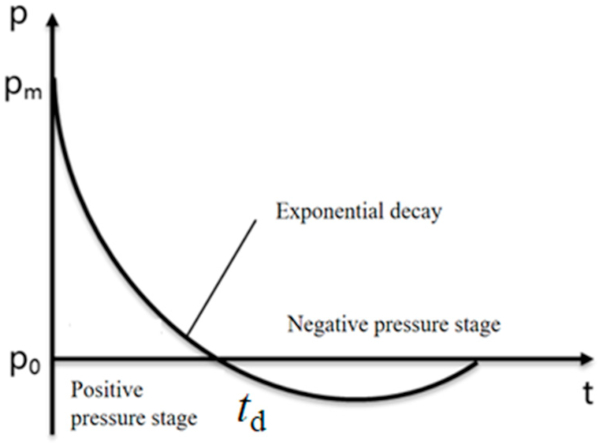 Figure 1. Typical blast load.