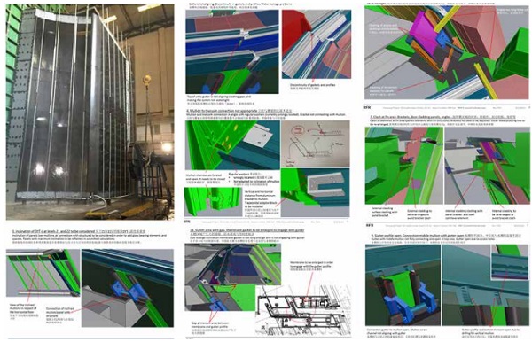 Figure 22 RFR’s documentation of PMU checking and 3d BIM checking