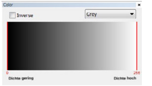 Figure 2: standard density scale