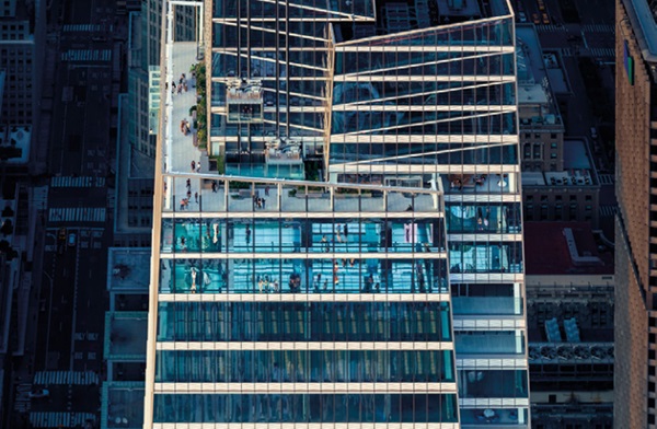 Figure 2 SUMMIT One Vanderbilt with Levitation Ledges (© Evan Joseph)