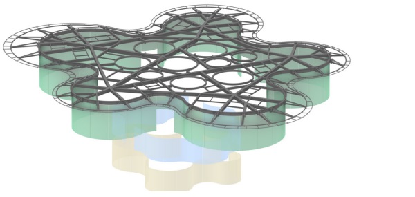 Fig 2: Isometry of the greenhouse.