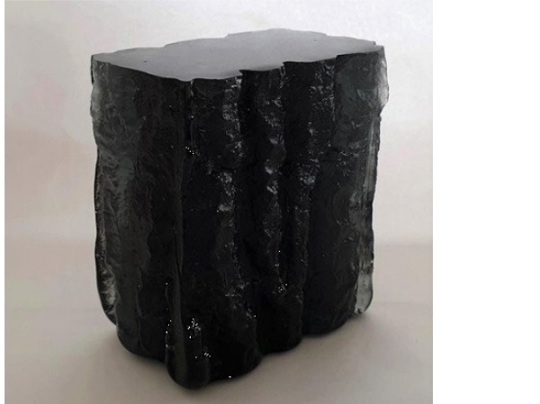 Fig 2: Faux Textures, 2018, Kiln Cast Glass. 