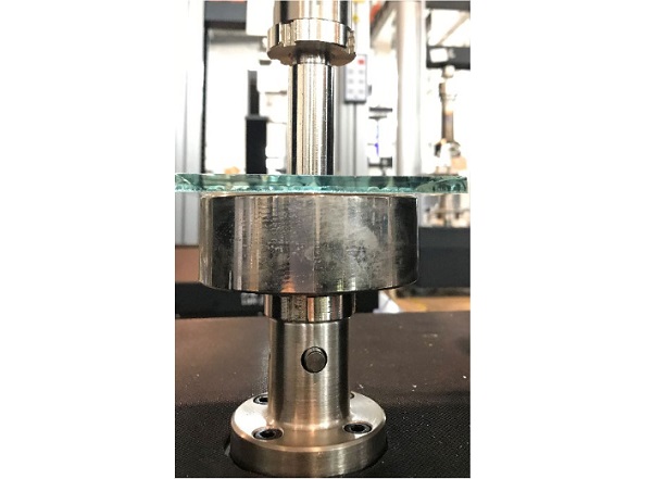 Fig. 3: Test setup for coaxial double ring test