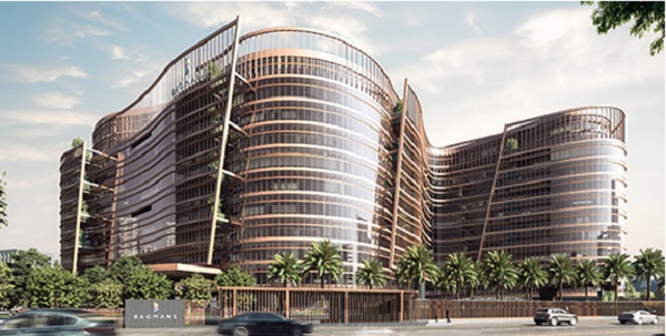 Figure 4: Rendering of the Rio Business Park, Bangalore, India, Source: Saint-Gobain Website