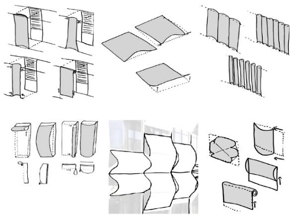 Fig. 4 Thin glass alternativesfor building façade panels. (Ribeiro Silveira 2016)