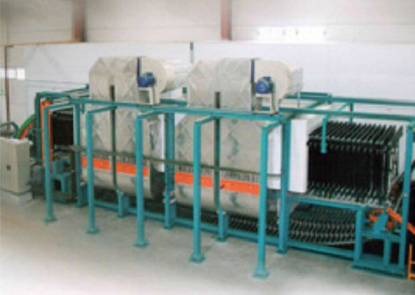 Fig 04: Vacuum bag line