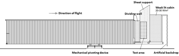 Figure 4. Flight Tunnel in the WIN test configuration.