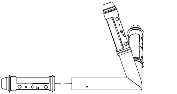 Figure 5: The Parametric System nodes or corner cleats are custom manufactured to suit the designed geometries. Centring sleeves aid the assembly and fixing of the tube joints.